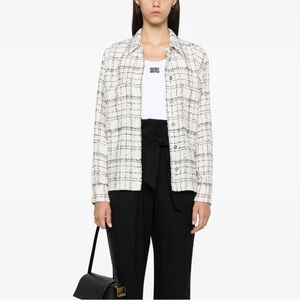 NWT. IRO Zunny Tweed Shacket/ Shirt/ Jacket. NEW